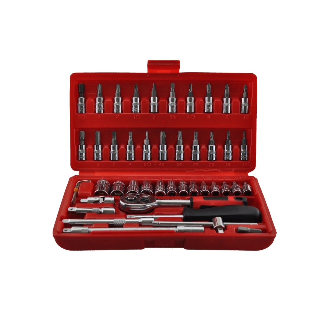 Accesorios incluidos en el set de llaves de vaso hexagonales TSX TOOL