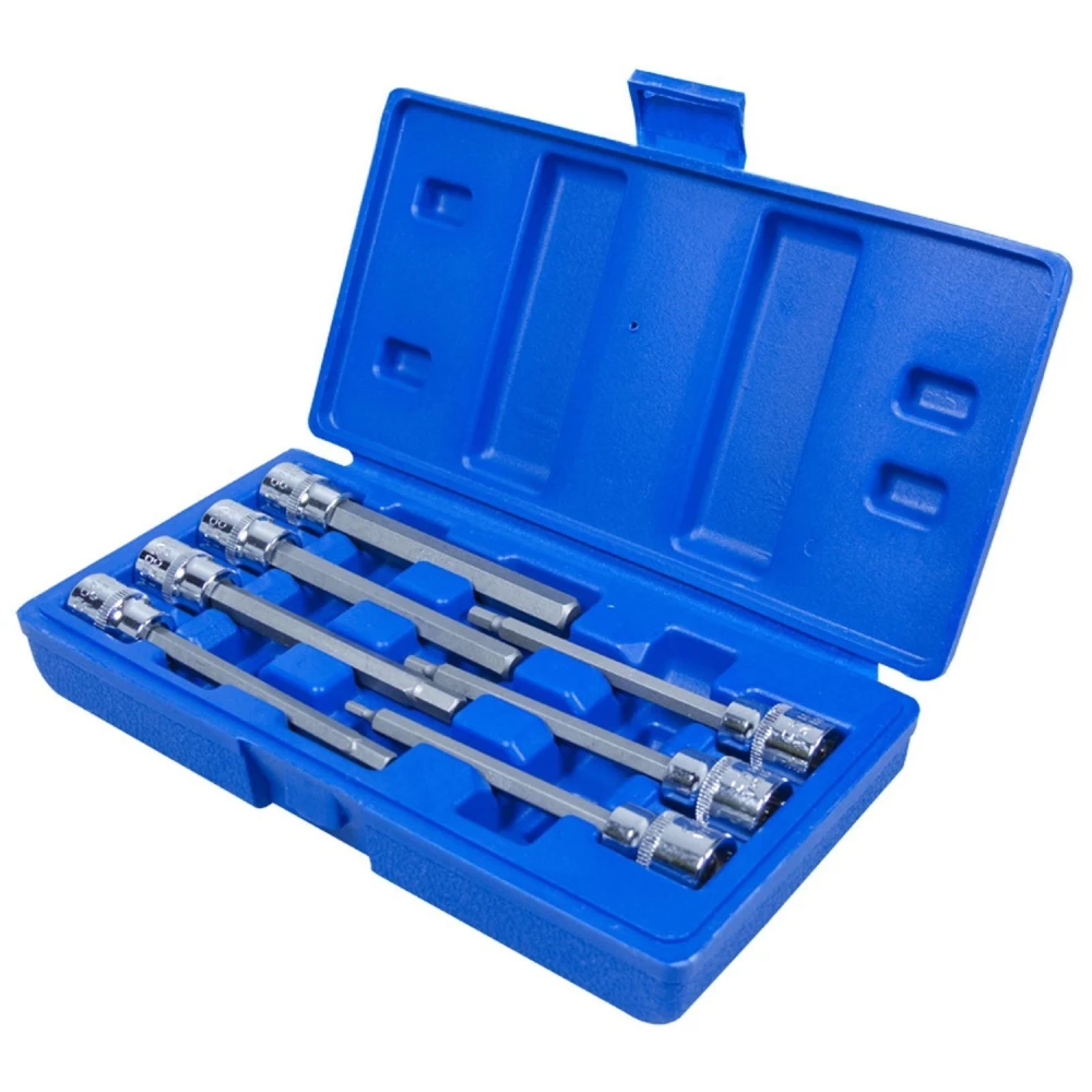 Set llaves allen 3/8 serie larga 7 piezas de TSX TOOL para acceso difícil