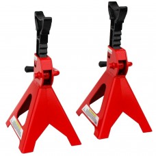 Set Of 2 Jack Stands 3 Tons Heavy Duty Steel Safety Lock Car