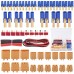 Kit Connectors T/XT60/XT90/EC3/EC5 Male and Female Plug Adapter Silicone Cable and Heat Shrink Tube