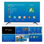 Empaque del receptor satélite Freesat V8 Nova HD wifi con accesorios