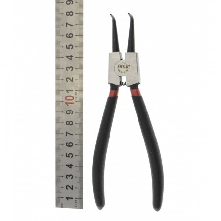 SK-112-7b 180MMM EXTERNE CIRCLIP PLIERS met 90° TIPS Tools for electronics  4.00 euro - satkit