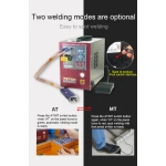 Soldadora por puntos Sunkko 737DH para construcción de baterías de litio 18650 14500 21700