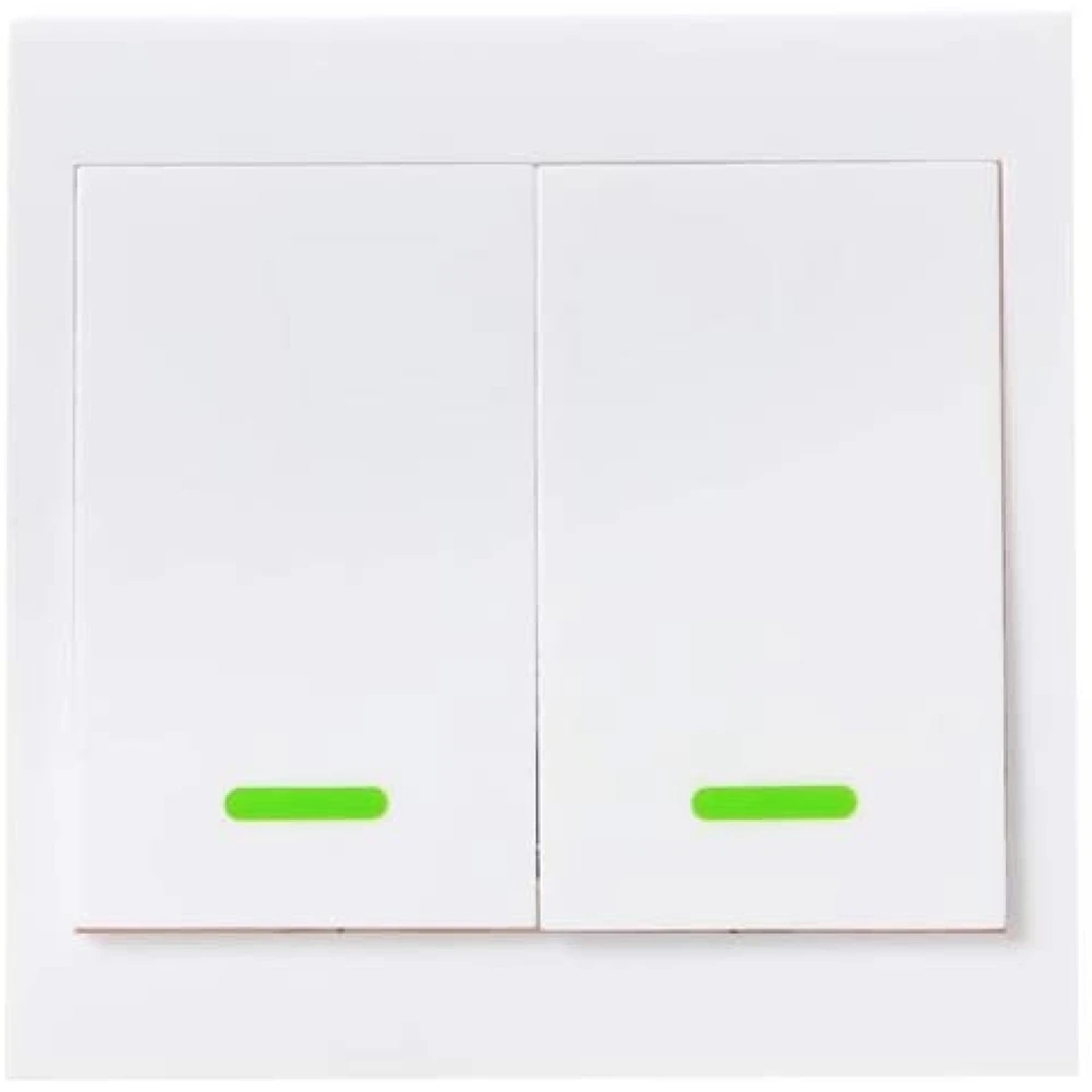 SONOFF Pulsador Interruptor Doble 433Mhz Control Remoto Inalámbrico RF para Domótica