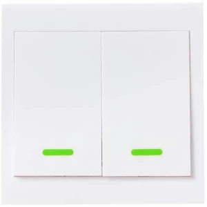 SONOFF Pulsador Interruptor Doble 433Mhz Control Remoto Inalámbrico RF para Domótica