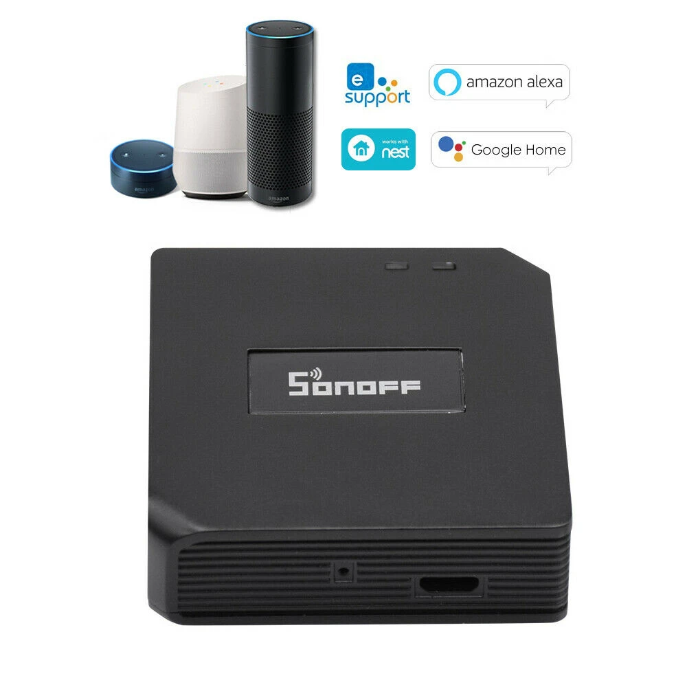 Sonoff RF Bridge 433MHz Wifi Inalámbrico Compatible con Alexa y Google Home