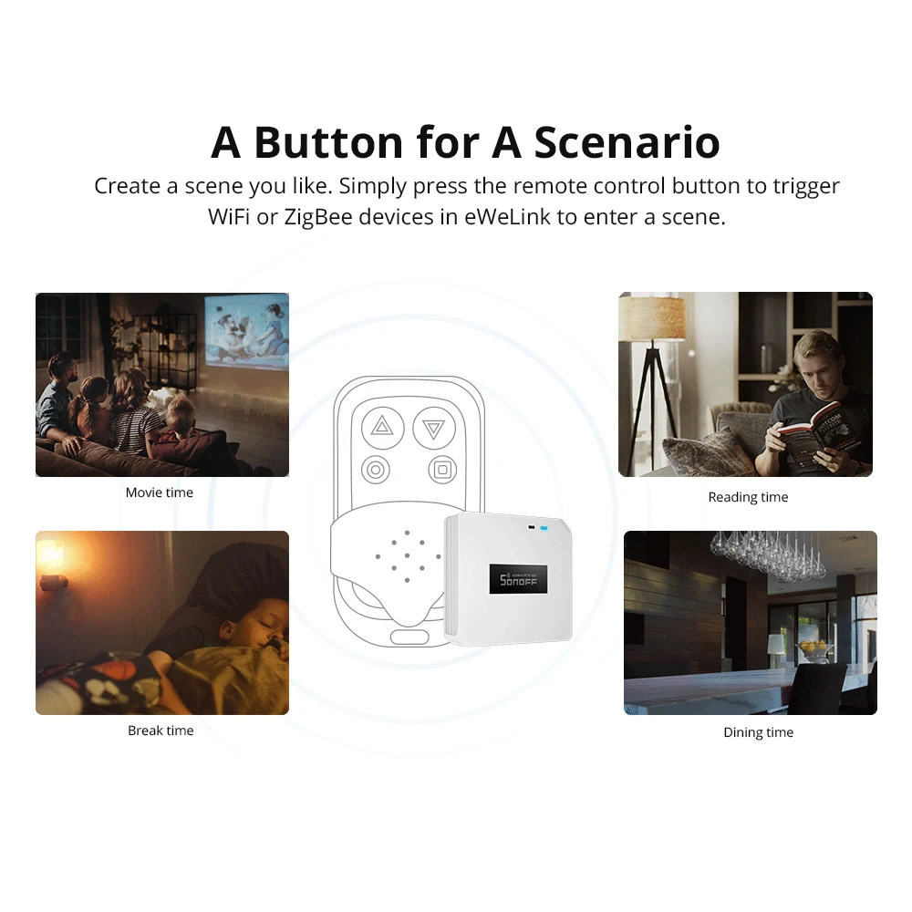 Sonoff RF Bridge R2 433MHz Wifi - Puente entre mandos 433MHz y WiFi