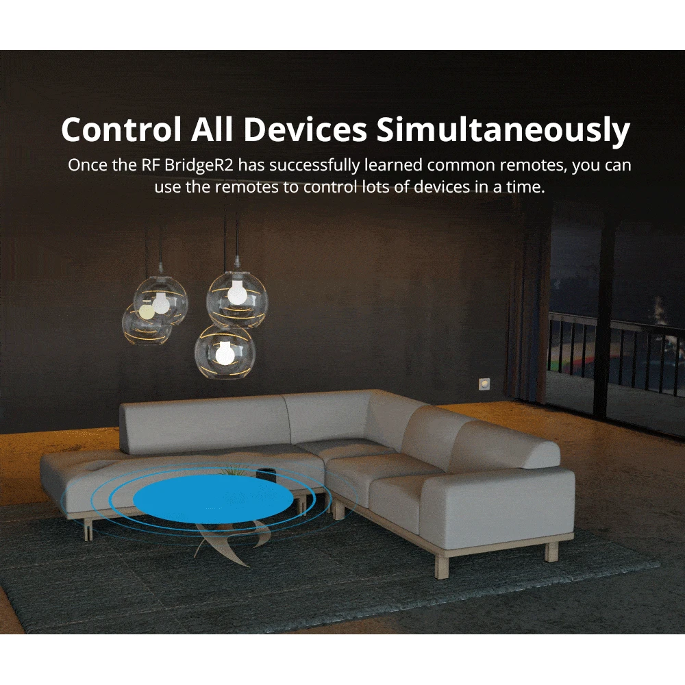 Sonoff RF Bridge R2 433MHz Wifi - Puente entre mandos 433MHz y WiFi