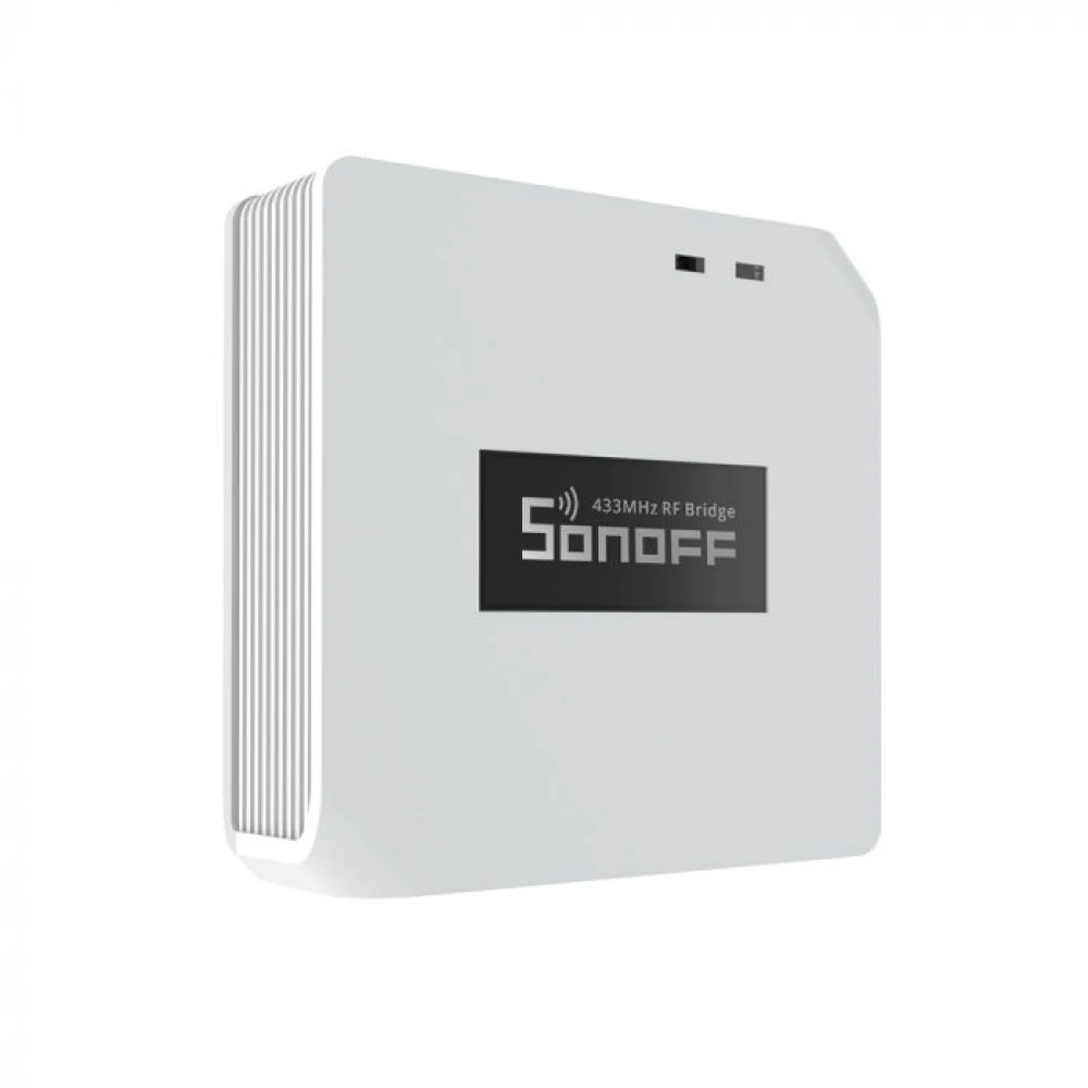 Vista frontal del Sonoff RF Bridge R2 433MHz Wifi