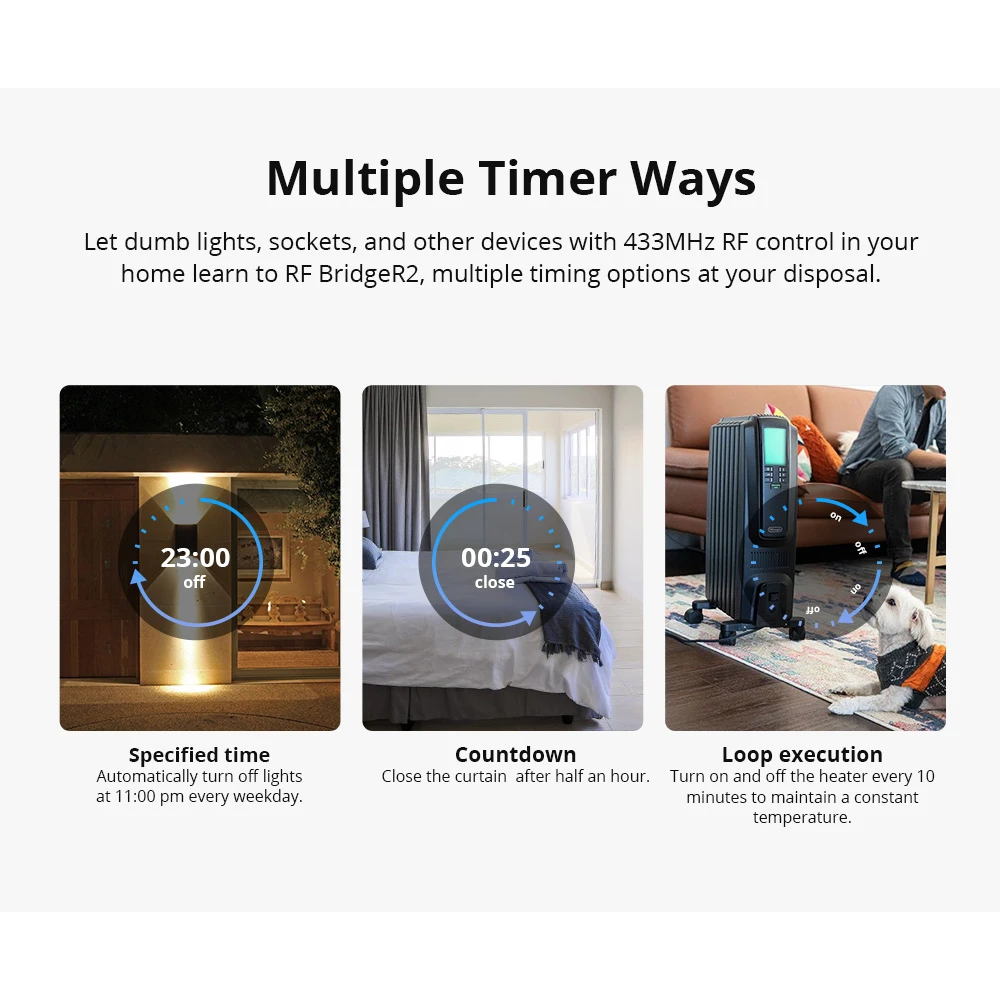 Sonoff RF Bridge R2 433MHz Wifi - Puente entre mandos 433MHz y WiFi