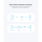 SONOFF SDW2 WiFi Sensor de apertura para puerta y ventana inalámbrico