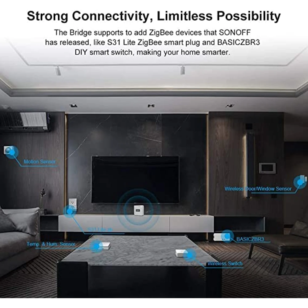 SONOFF ZBBridge: Puente inteligente Zigbee con soporte WiFi y Alexa