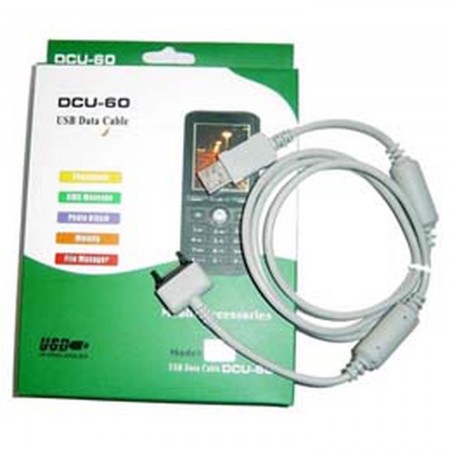 Sony Ericsson DCU-60 USB-kabel voor K750i, K750, W800,Z520,S600,W550,W600,W900, Electronic equipment  5.45 euro - satkit