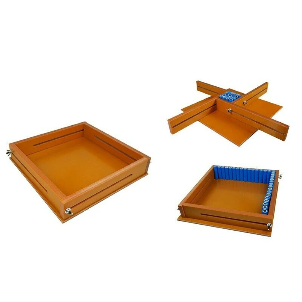 Soporte ajustable 18650 tamaño 6x16 para montar packs de baterías