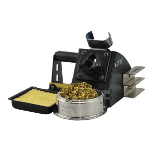 Soporte soldador Aoyue 2683b con soporte pinzas, porta puntas y porta rollos