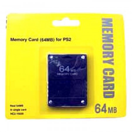 Carte mémoire 64 Mo PS2 ACCESORY PSTWO  7.00 euro - satkit