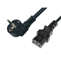 Power Cable Pc Schuko - Iec  1,8 Mts