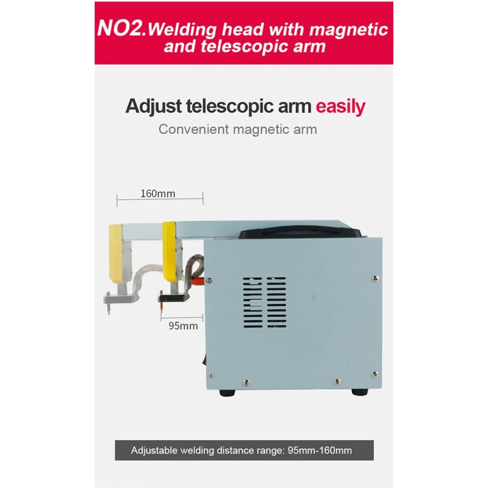 SUNKKO 738AL: Máquina de soldadura por puntos para baterías de litio 18650