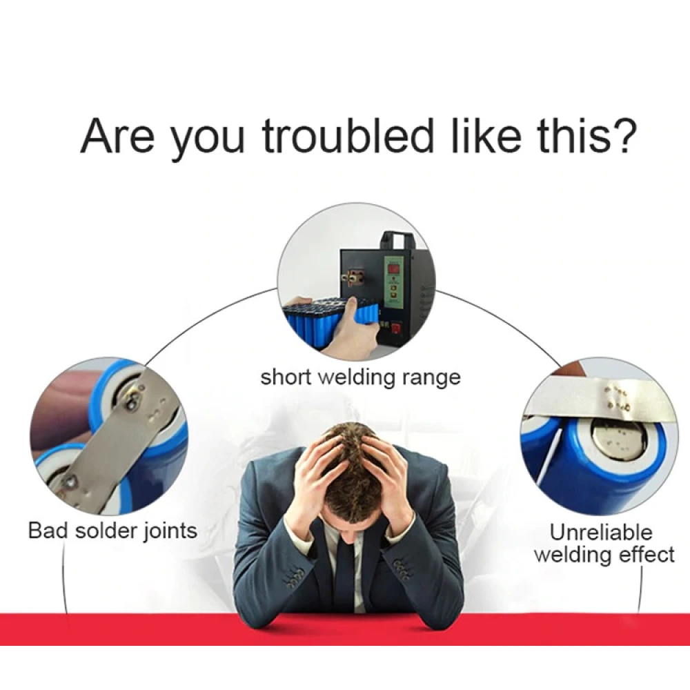 SUNKKO 738AL: Máquina de soldadura por puntos para baterías de litio 18650
