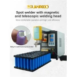 SUNKKO 738AL: Máquina de soldadura por puntos para baterías de litio 18650