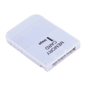 Tarjeta de Memoria 1MB para PlayStation 1 compatible con PSX y PS One