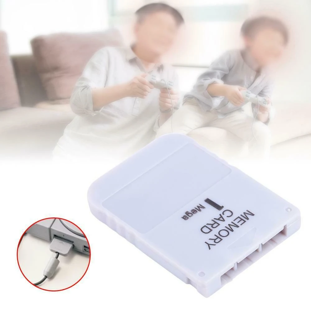 Tarjeta de Memoria 1MB para PlayStation 1 compatible con PSX y PS One