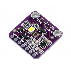 Tcs-34725 Tcs34725 Rgb-Lichtfarbsensor Farberkennungsmodul Rgb-Farbsensor Mit Ir-Filter Und Weißer Led Für Arduino