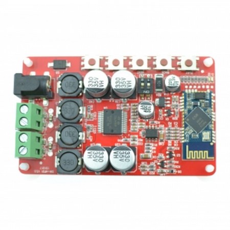 Amplificador de Áudio de 50W+50W com receptor Digital sem fio Bluetooth 4.0 baseado no amplificador ARDUINO  11.00 euro - satkit