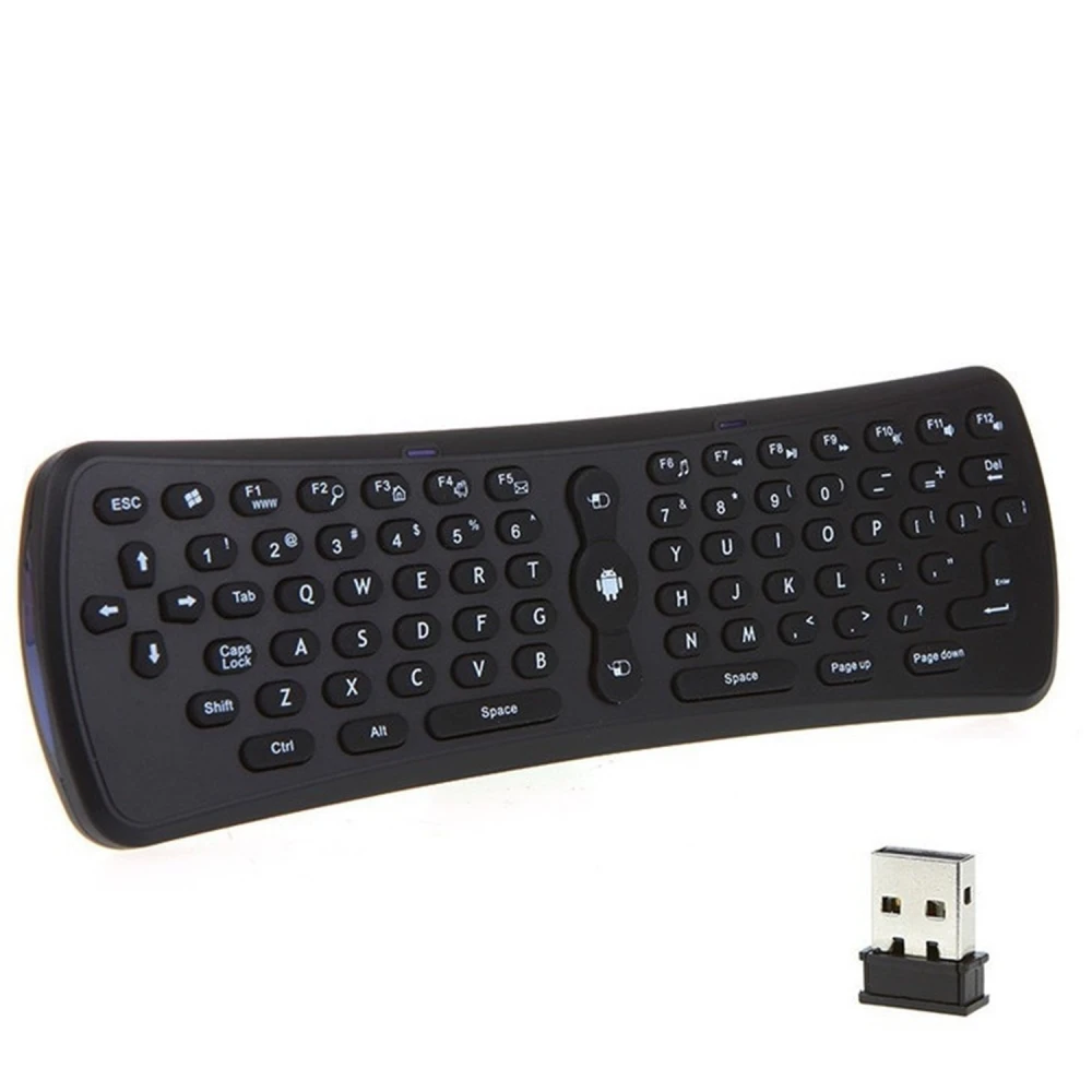 Teclado inalámbrico air mouse T6 para Android TV con control remoto 3 en 1