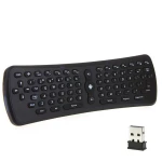 Teclado inalámbrico air mouse T6 para Android TV con control remoto 3 en 1