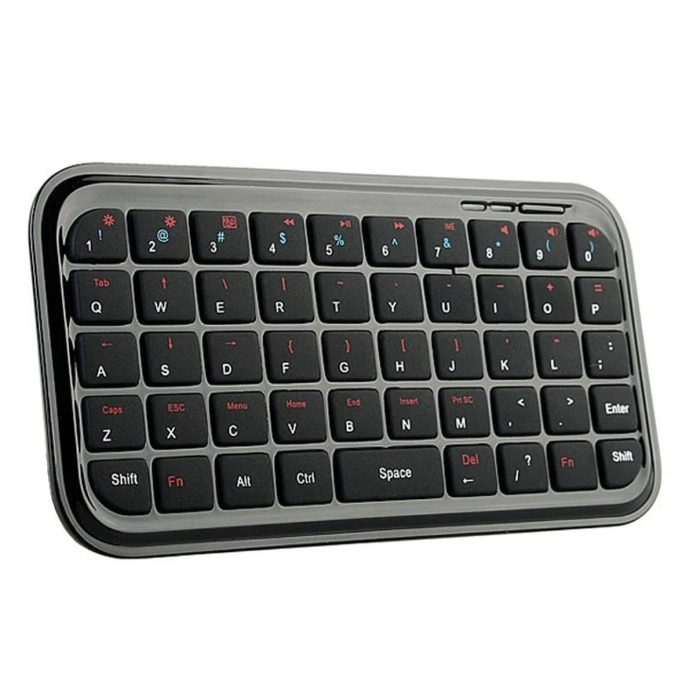 Teclado Mini Bluetooth compatible con Iphone, Ipad, Android, PC y PS3