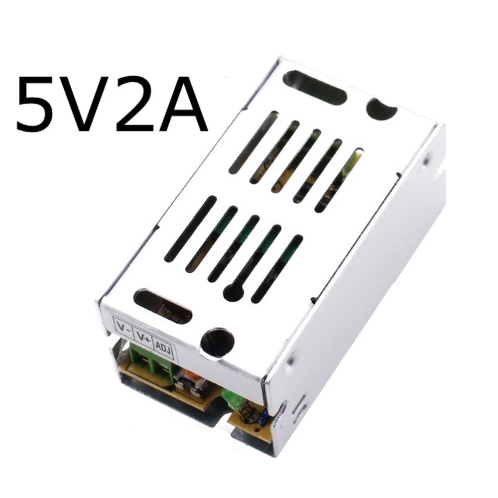 Transformador 220v a 5v 2a - Fuente de Alimentación AC DC Compacta y Eficiente