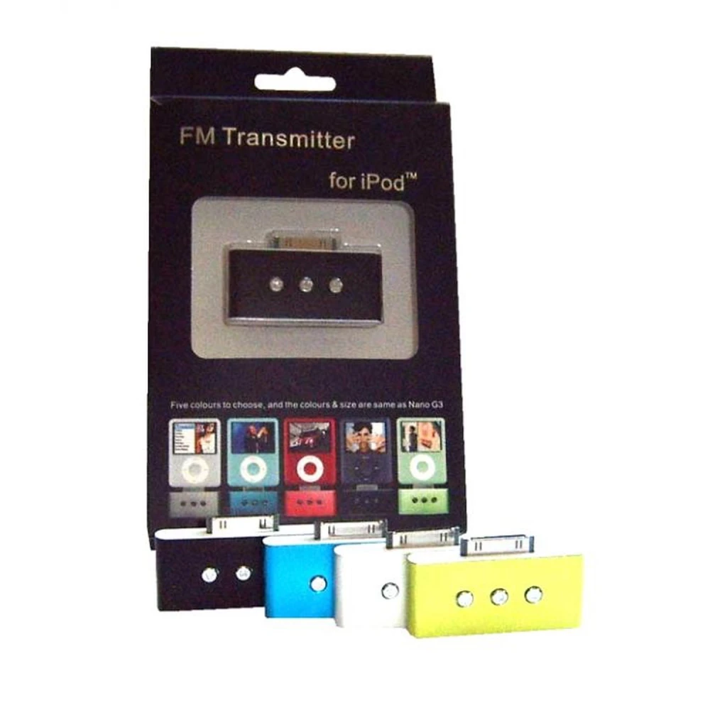 Transmisor FM inalámbrico para iPod negro - Satkit
