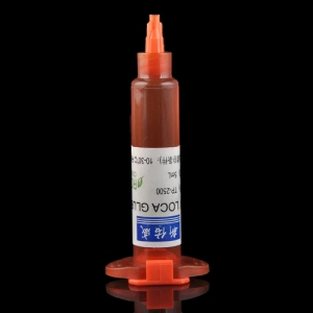 Tubo Pequeño 5ml Cola UV LOCA Glue TP-2500F para reparación de pantallas LCD