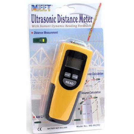 Ultrasonic Tape Measure with laser pointer Gauges  19.79 euro - satkit