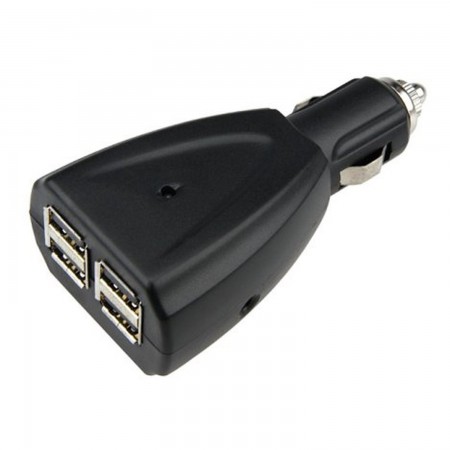 USB Car Charger Adaptor 4 sockets 3DS ACCESSORY  5.00 euro - satkit