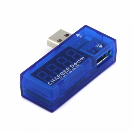 Comprobador de voltaje y amperios para puerto USB Probadores  2.80 euro - satkit