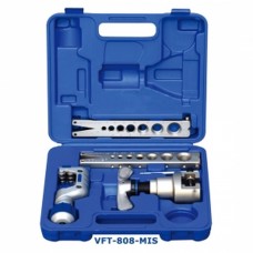 Value Vft-808 High Quality Refrigeration Eccentric Cone Flaring Tool Kit In Imperial And Metric Size