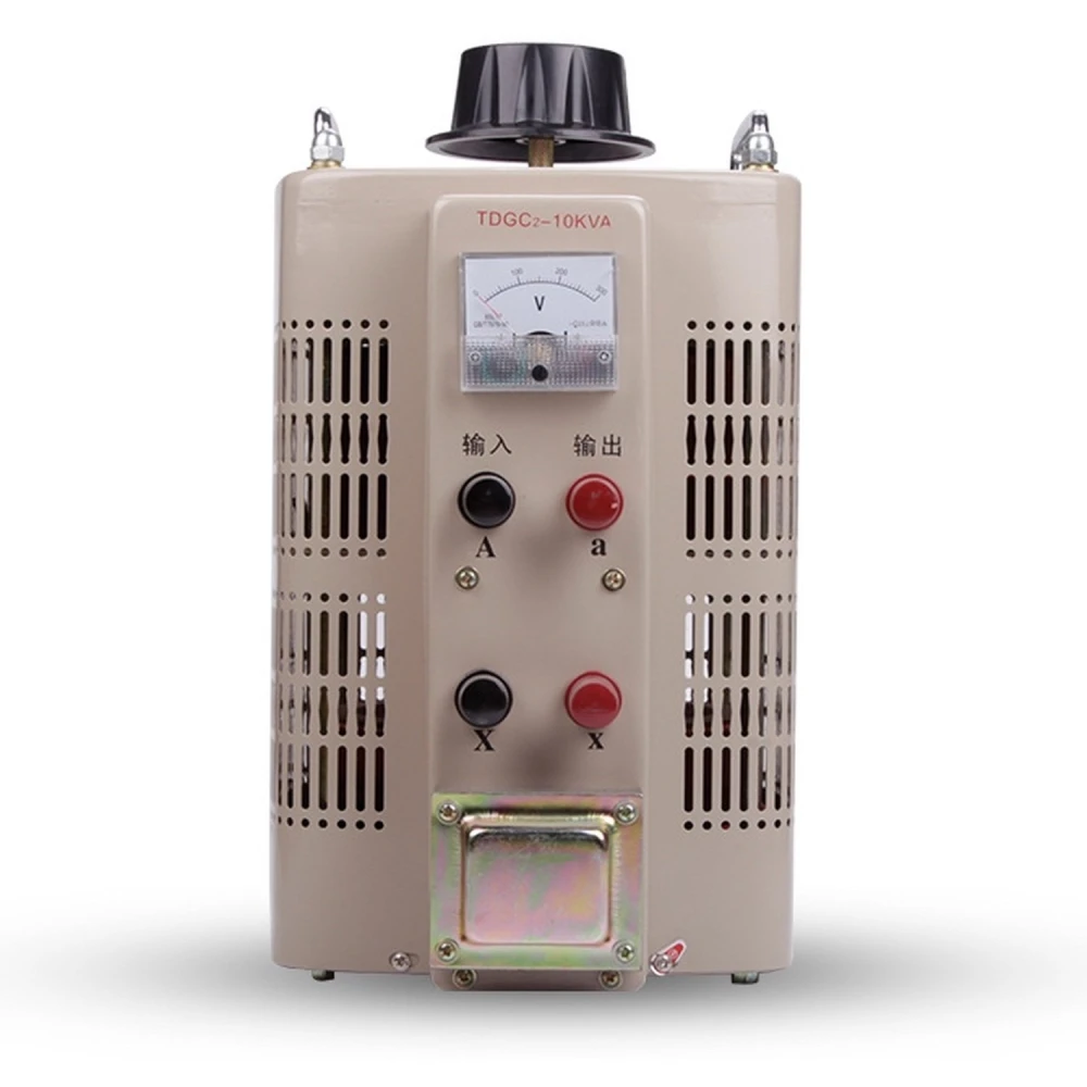 Variac transformador de salida variable 40 Amp 0-250V (TDGC2-10KVA) para laboratorio e industria