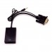 VGA+Audio to HDMI Adapter cable adapter PC COMPUTER & SAT TV  10.50 euro - satkit