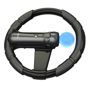 Volante para Playstation Move PS3 con diseño realista y agarre antideslizante