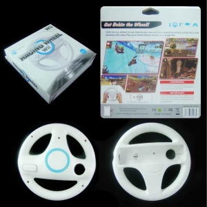 satkit Volante para Wiimote Wii Wheel - Control preciso para juegos de conducción Wii