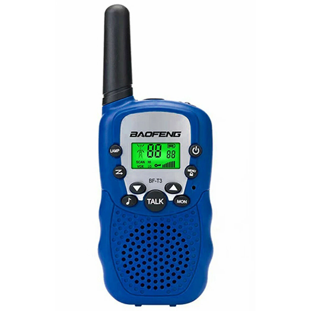 Walkie Talkie Baofeng Bf-T3 22 Canales para Comunicación Infantil y Exterior