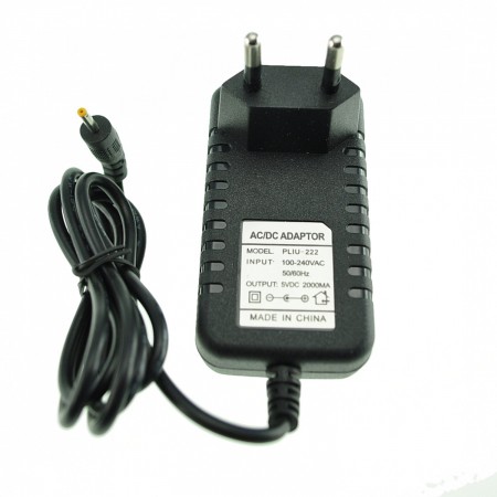 Wall Adapter Power Supply 5VDC 2A  for use with tablets 2,5mm connector ARDUINO  3.50 euro - satkit
