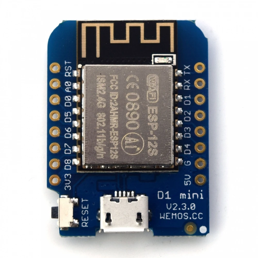 Wemos D1 Mini Nodemcu Wifi Esp8266 - Placa de Desarrollo IoT Arduino ESP8266
