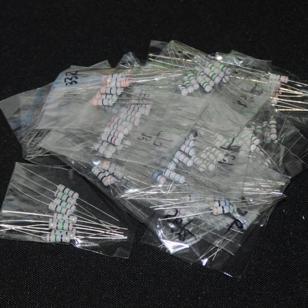 Widerstände Metallfolie 230er Pack, 10 Stück 23 Werte 1w 1 Kit/Sortiment/Mischung Pack resistors  7.20 euro - satkit