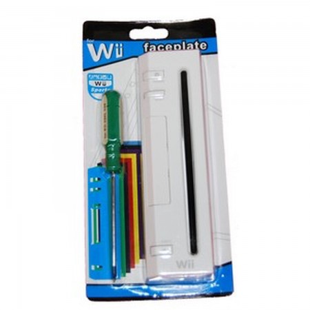 Wii Kits de plastrons (BLANC) Wii TUNING  2.00 euro - satkit
