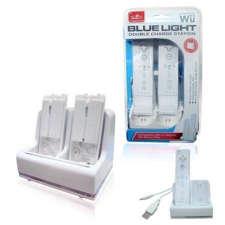 Wii Remote controller Rechargeable Pack & Charger Stand Wii CONTROLLERS  6.00 euro - satkit