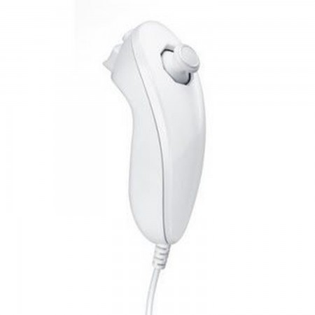 Comando Wii Nunchuck Branco Compatível Wii CONTROLLERS  4.00 euro - satkit