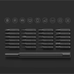 Puntas de seguridad Torx incluidas en el juego Xiaomi Mijia Wiha